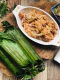 Nasi Bakar Salmon Cilantro