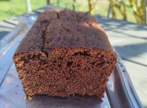 Une photo de Gâteau aux Petits Suisses Choco Banane sans Gluten
