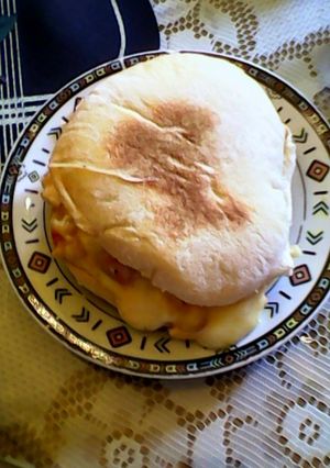 Una foto de Sandwich de pollo