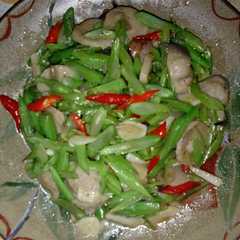 รูปของ Tumis buncis praktis