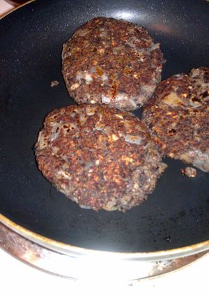 A picture of Mushroom Burgers.