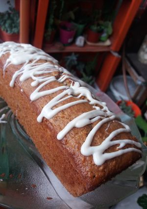 Una foto de Budín de Manzanas