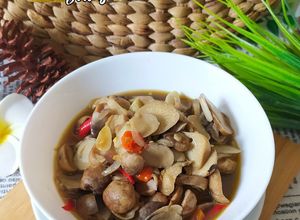 Foto resep Tumis Jamur Sawit Saos Tiram