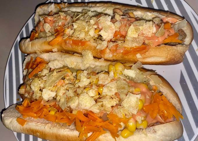 Hot dog 🌭 Receta de Alba Ubiera- Cookpad