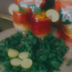 Falsa and orange cocktail #ramadankitayari #summerdrinks A picture of Falsa and orange cocktail #ramadankitayari #summerdrinks.