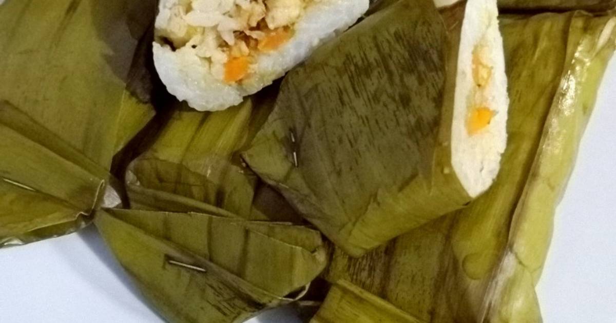 Resep Lontong Isi Ayam &amp Sayur Paling Praktis dan Simple