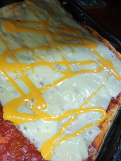Una foto de Pizza casera