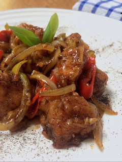 Foto resep Chicken black pepper