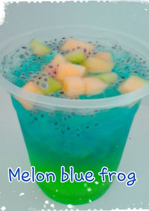 Foto resep Melon blue frog