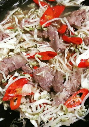 Foto resep Tumis daging simpel