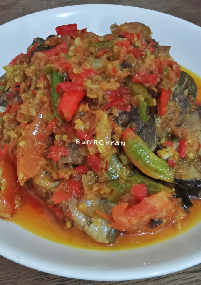 Foto resep Tuna pedas bumbu kuning