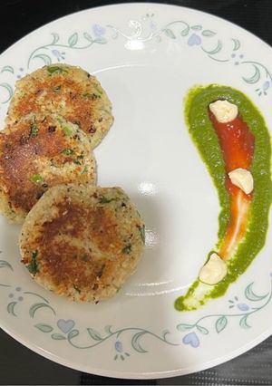 A picture of Paneer Kabab With Almond & Roasted Oats Powder For Kids.