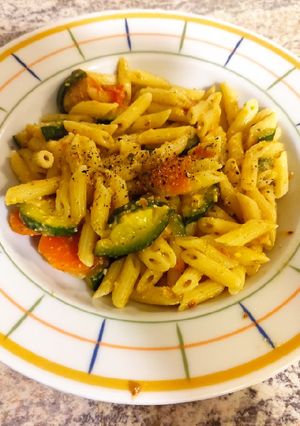Foto di Pennette con crema di verdure