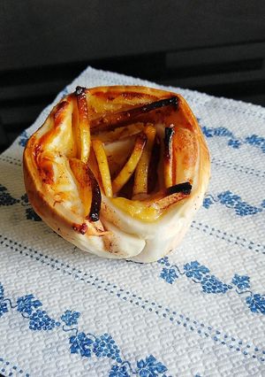 Almás leveles recept fotója