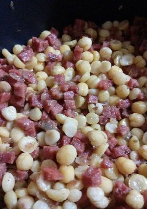 Una foto de Garbanzos a la Tijuana