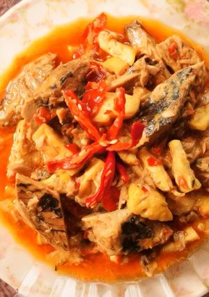 Foto resep Ikan Tongkol santan