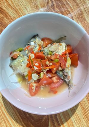 Foto resep 103. Ikan Kembung Kukus/Rebus