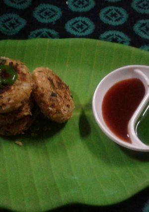 A picture of Oats tikki.