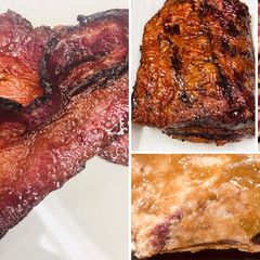 A picture of Maple Cured Wagyu Beef Bacon.