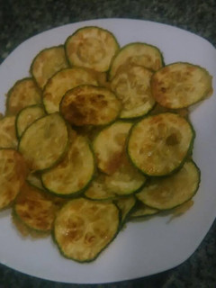 Una foto de Chips de calabacin