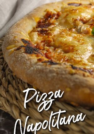 Una foto de Pizza napolitana
