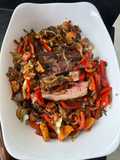 Ceja a la Plancha con Verduras