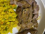 Stir-Fry Rice with Grilled Beef Chuck