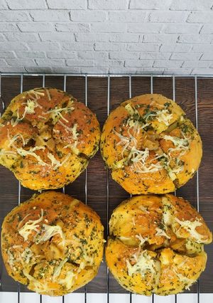 Foto resep Korean Garlic Cheese Bread