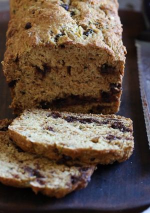 A picture of Chocolate Chip Zucchini Bread.