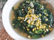 Gambar sayur bayem jagung