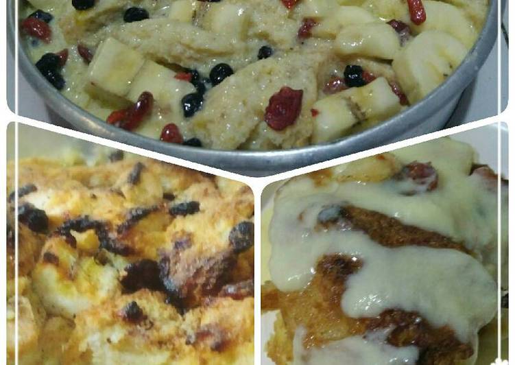 Resep 🍞🍒 Puding Roti Tawar 🍇🍌 oleh Ummu Nafis-Hammam - Cookpad Resep 🍞🍒 Puding Roti Tawar 🍇🍌 oleh Ummu Nafis-Hammam - Cookpad