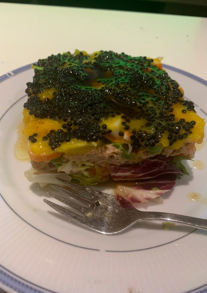 Una foto de Ensalada de invierno