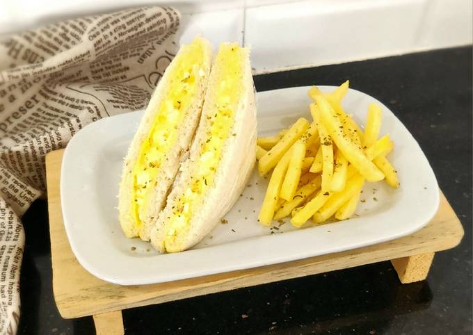 Resep Egg Mayo Sandwich Tamago Sando Oleh Mama Eka Cookpad