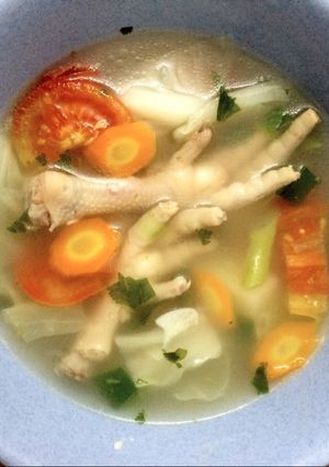 Foto resep Sop ceker simple