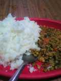 Rice and ndegu