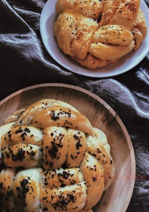 Foto resep Kreasi Challah / Braided Bread Versi Manis dan Asin