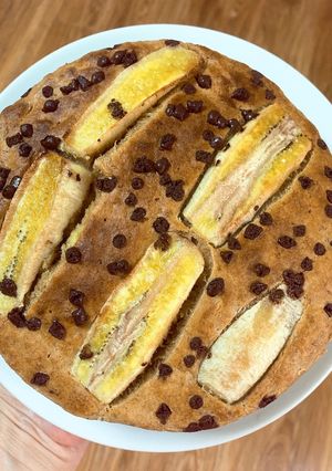 Hình của món Bánh chuối yến mạch sữa chua bằng NCKD.