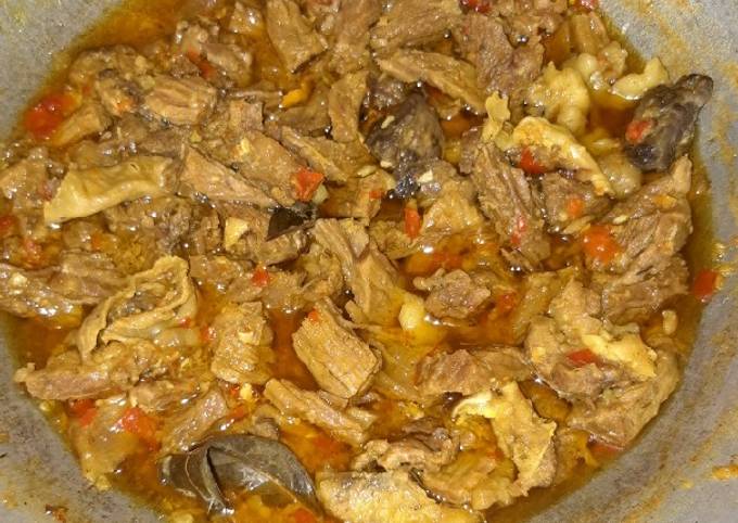 Wajib coba! Resep bikin Sapi bumbu kuning  sedap