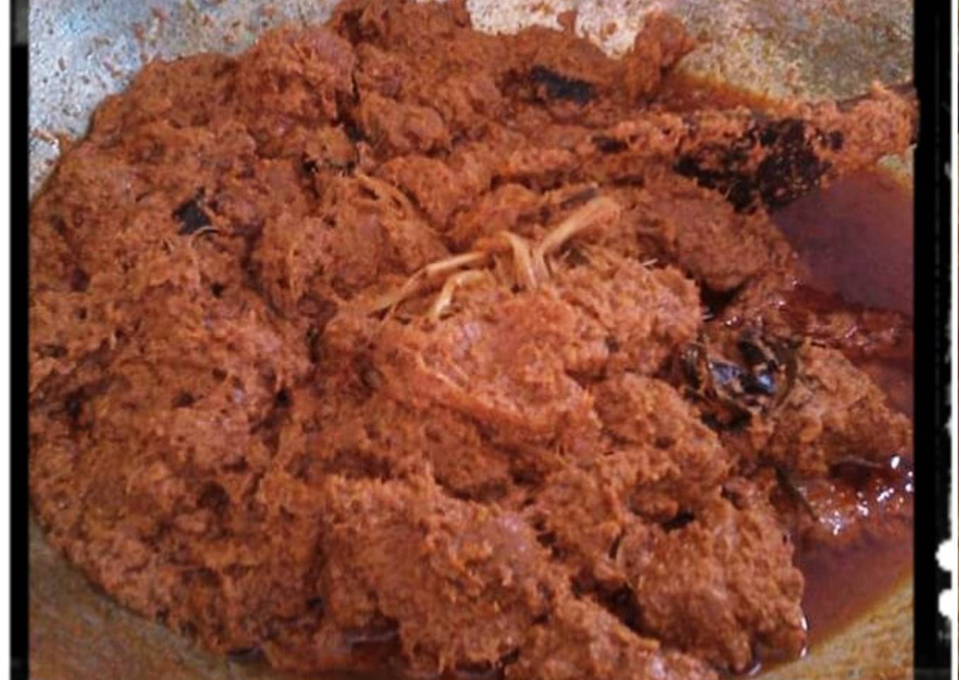 Rendang Daging Asli Minang Simple