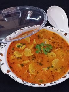 बेसन गट्टा की सब्जी रेसिपी मुख्य फोटो