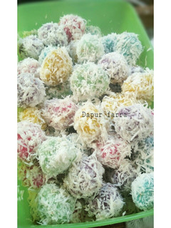 Foto resep Klepon rainbow