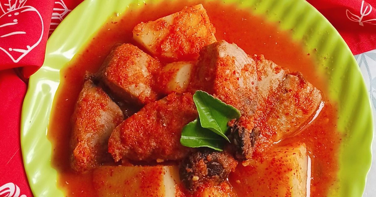 Asampedas/Asampadeh Ikan Tongkol Khas Minang