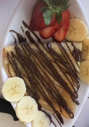 صورة لوصفة الكريب 😋