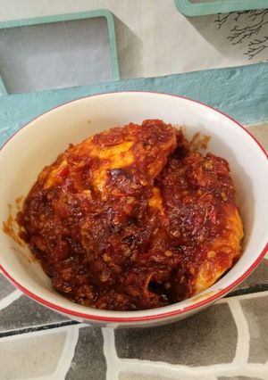 Foto resep Telor ceplok sambal kecap