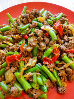 Foto resep Tumis buncis daging cincang kilat