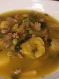 Sopa de mollejas