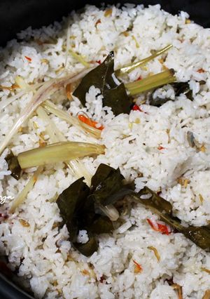 Foto resep Nasi Liwet Teri Santan