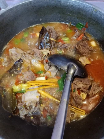 Langkah Mudah untuk Membuat Resep Asem asem daging sapi Anti Ribet, Mantap