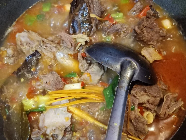 Langkah Mudah untuk Membuat Resep Asem asem daging sapi Anti Ribet, Mantap