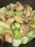 Stew Sayote con Chicken